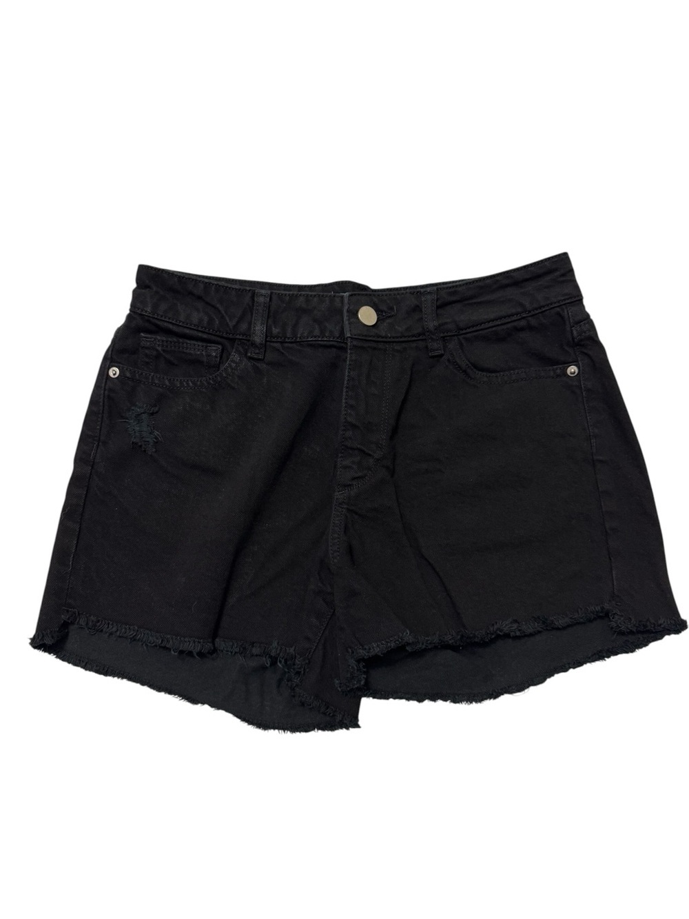 DL1961 Karlie Black Denim Shorts